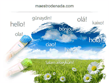 Tablet Screenshot of maestrodenada.com